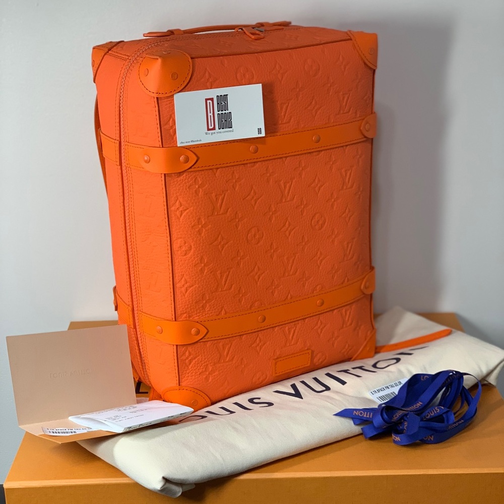 Louis Vuitton x Virgil Abloh MCA Orange backpack